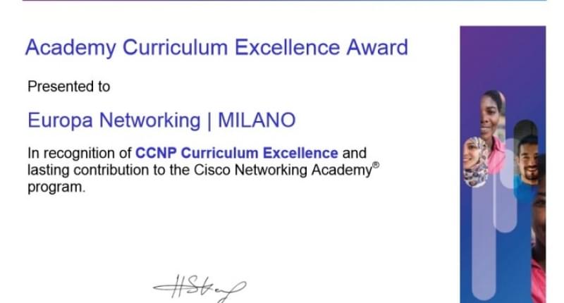 Academy Excellence Corsi Cisco CCNP